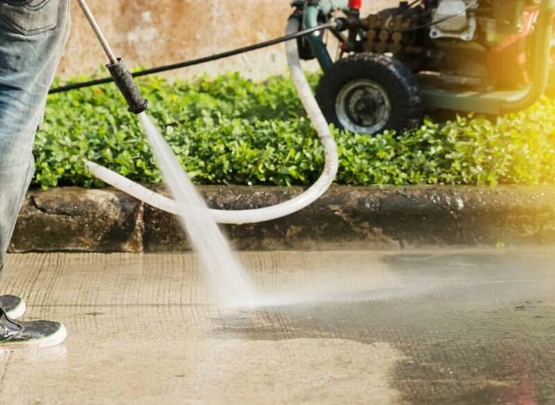 Pressure Wash Your Driveway
