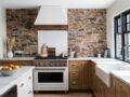 natural stone backsplash